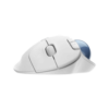 עכבר אלחוטי בצבע לבן עם כדור עקיבה דגם Ergo M575 מבית Logitech